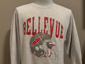 Vintage 90s Bellevue University Nebraska College Football Crewneck Sweatshirt XL Sweatshirt – Feel-Good Design · Must-Have Style