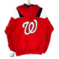 Washington Nationals Starter Windbreaker Jacket Medium Red Mlb 14 Zip New Graphic Tee – Cozy Vibes · Top Pick For Any Outfit