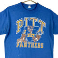 Vintage Pitt Panthers Tshirt Large Blue Single Stitch Ncaa Football 1980s Graphic Tee – Warm & Stylish · Top Pick For Any Outfit