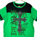 Y2K Luck Of The Irish TShirt Size 2XL Green Big Cross Lucky Tee Graphic Tee – Warm & Stylish · High-Quality Print