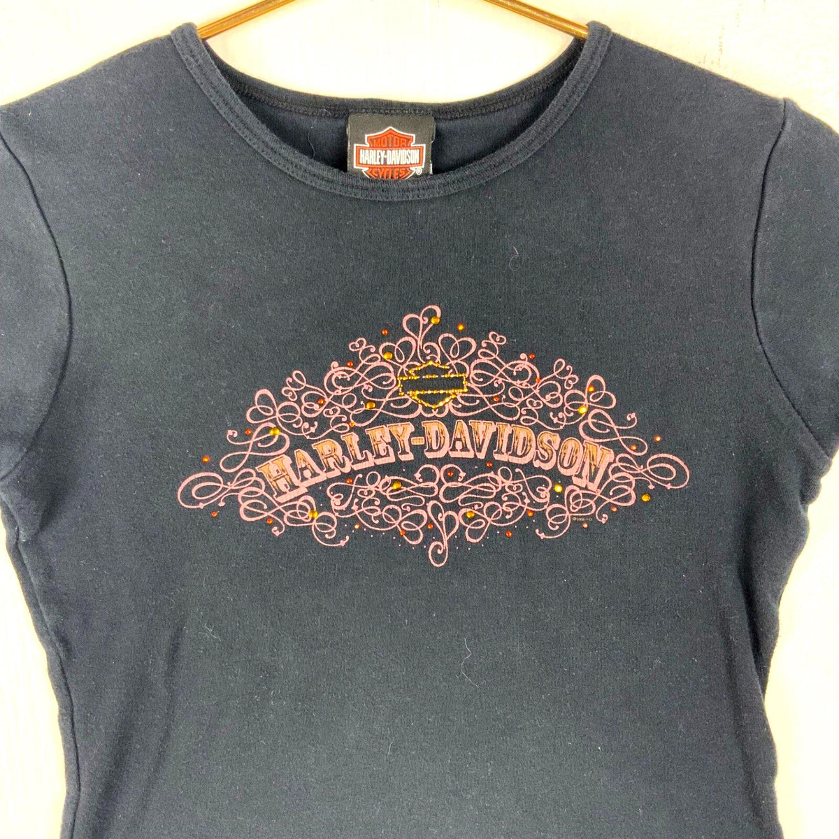 Vintage Y2k Harley Davidson TShirt Women39s Small 2006 Black Double Sided Graphic Tee – Everyday Comfort · Trending Graphic Apparel