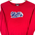Vintage Y2K Hottie Long Sleeve Shirt Women39s Medium Red Graphic Tee – Everyday Comfort · Must-Have Style