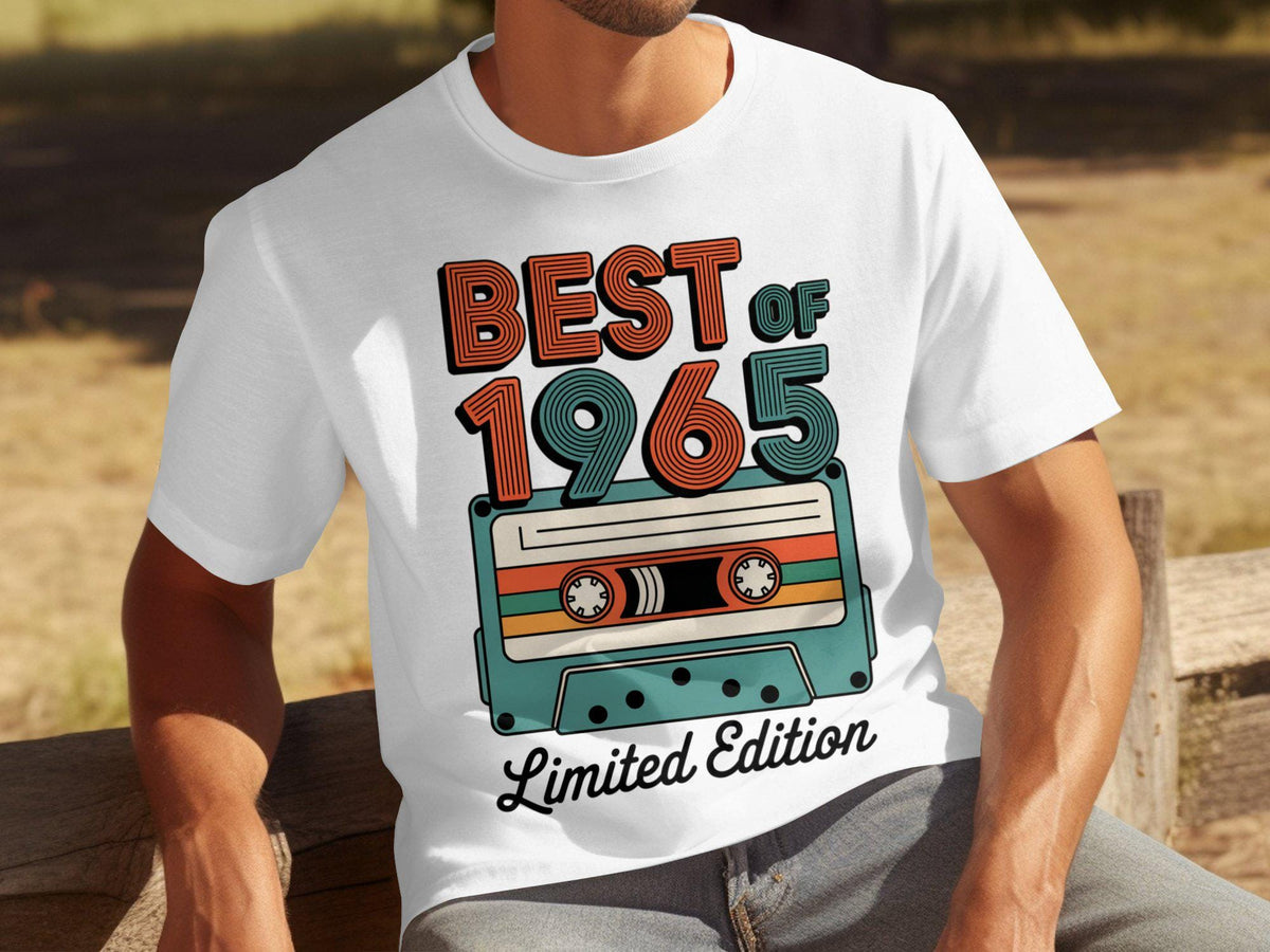 60th Birthday T Shirt Mens Tee Best Of 1965 60 Years Old TShirt Unisex Top Party Shirt Graphic Tee – Easygoing Wear · Great Gift For Fans