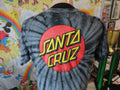 Vintage 2000s Santa Cruz Speed Wheels ty dye Skateboard Skater Tshirt L Graphic Tee – Aesthetic Look · Perfect For Daily Wear