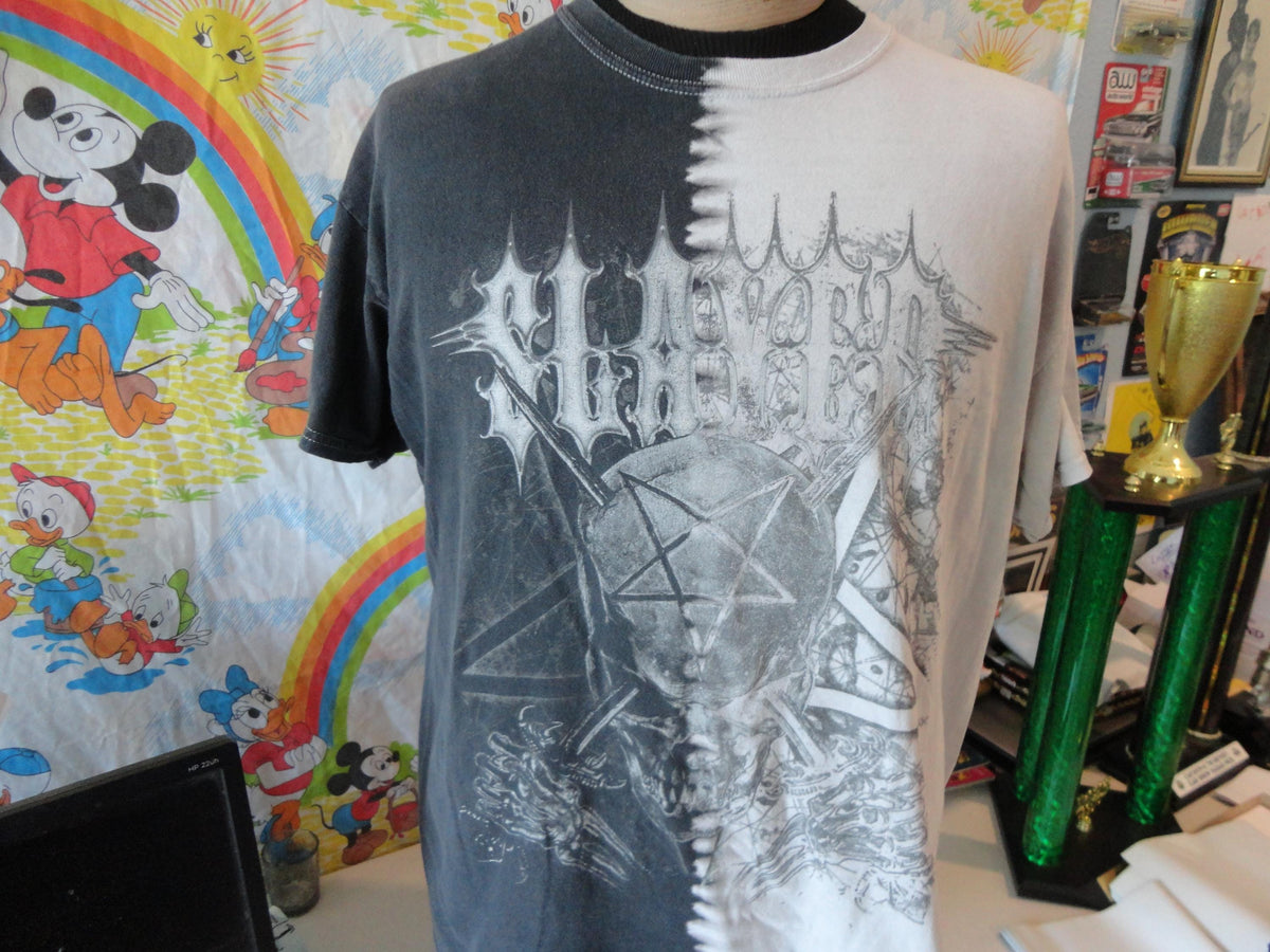 SLAYER Heavy Metal band tee Black Gray T Shirt L Graphic Tee – Feel-Good Design · Great Gift For Fans