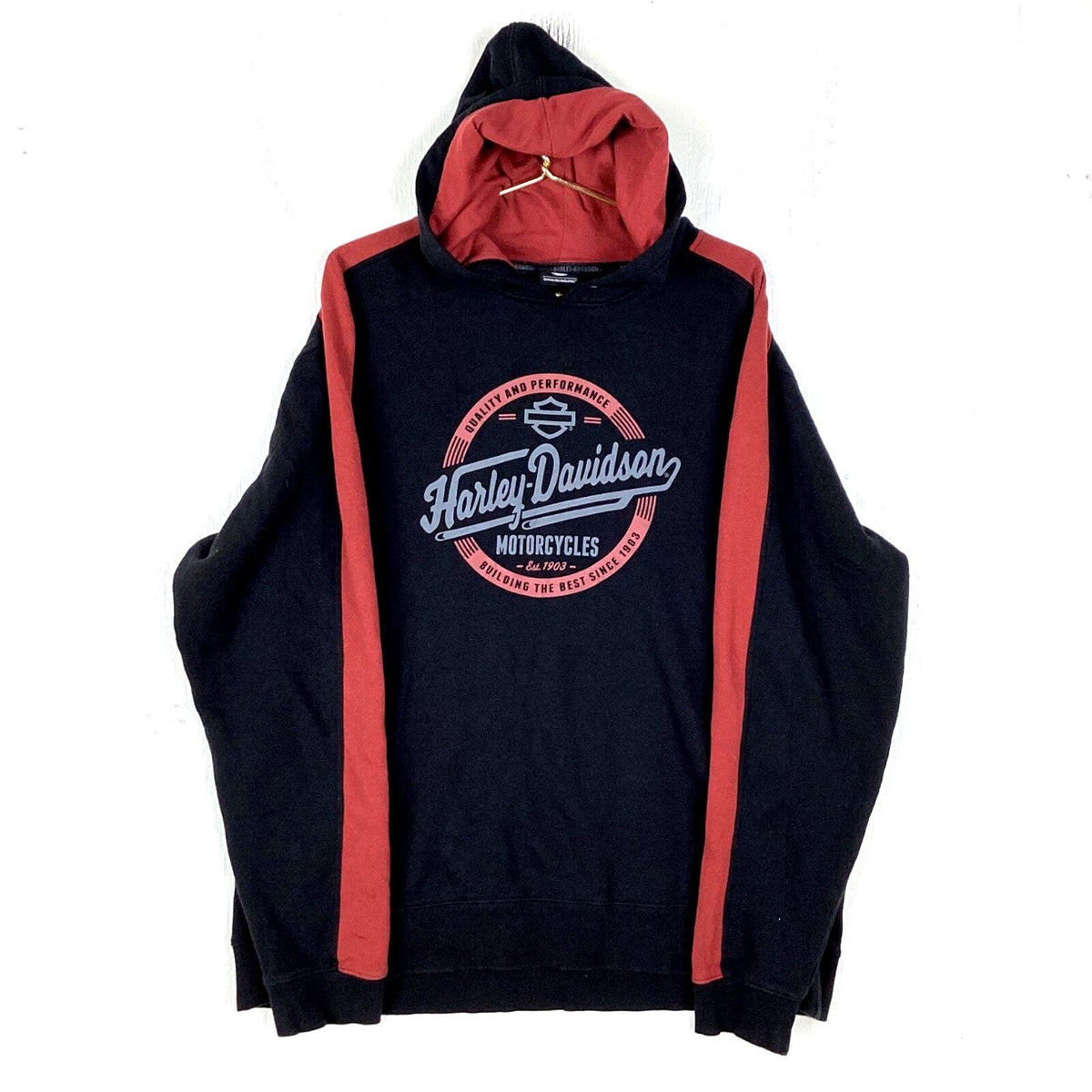 Harley Davidson Sweatshirt Hoodie Size XL Black Motorcycle Hoodie – Easygoing Wear · Perfect For Daily Wear