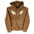 Vintage Y2k Harley Davidson Women39s Sweatshirt Hoodie Small Brown Full Zip Hoodie – Aesthetic Look · Perfect For Daily Wear
