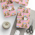 Floral Kitten Lover Wrapping Paper with Flowers and Colorful Rainbow Kitschy 90s Throwback Gift with Butterflies Cat Mom or Cat Dad Gift Graphic Tee – Cozy Vibes · Trending Graphic Apparel