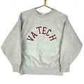 Vintage Champion Reverse Weave Warmup Sweatshirt Medium Ncaa VA Tech Hokies 80s Sweatshirt – Warm & Stylish · High-Quality Print