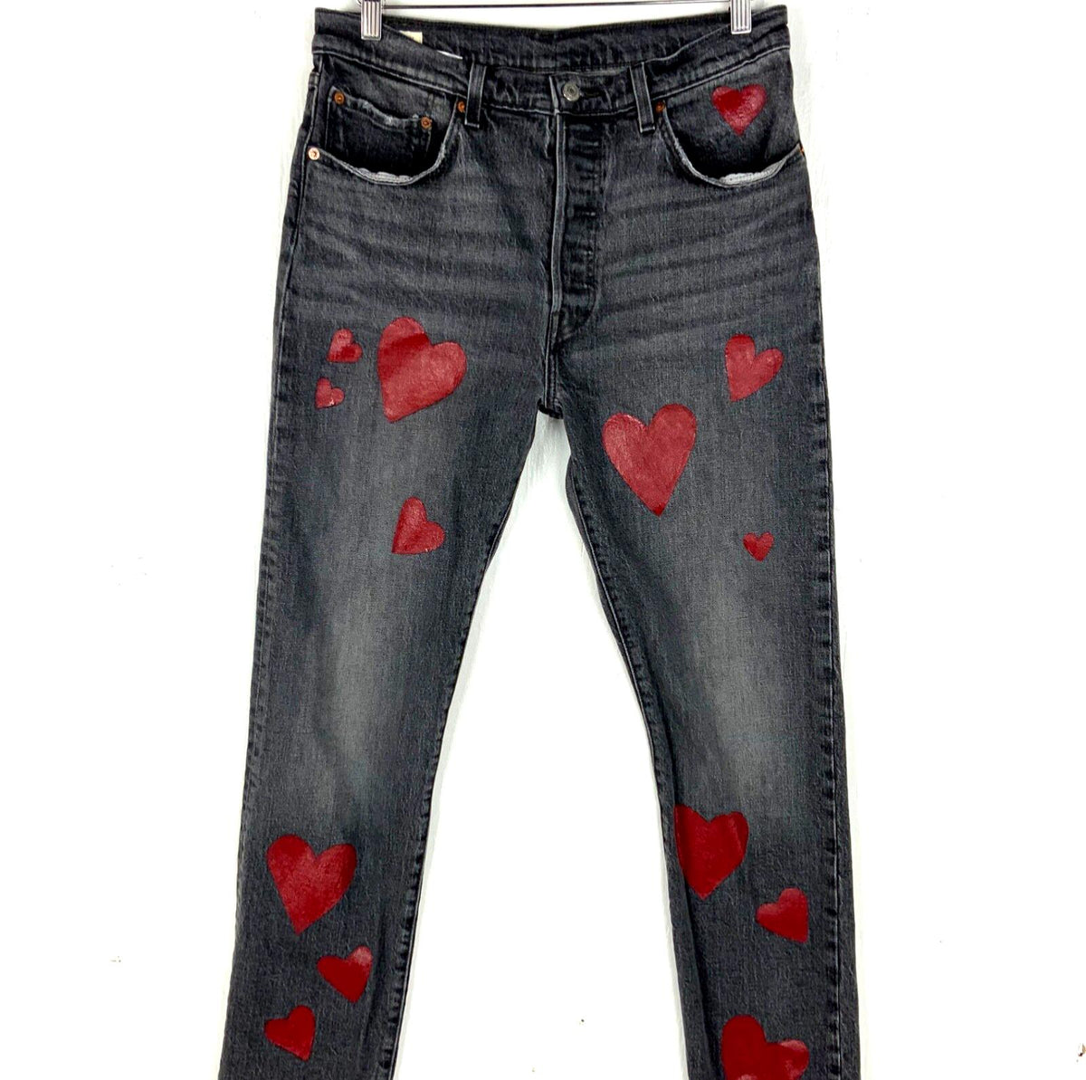Levi39s Premium 501 Red Tab Denim Jean 31x32 Gray Button Fly Hearts Graphic Tee – Feel-Good Design · Top Pick For Any Outfit