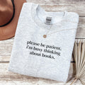 Cute Bookish Sweatshirt for Book Lover or Romance Reader Funny Saying School Librarian or Classic Literature Professor Shirt for Bookworm Sweatshirt – Soft Feel · Perfect For Daily Wear