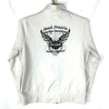 Vintage Y2k Harley Davidson Women39s Sweatshirt Medium White 2012 14 Zip Sweatshirt – Cozy Vibes · Trending Graphic Apparel