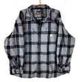 Carhartt Flannel Shirt Size 3XL Grey Plaid Long Sleeve Button Up Loose Fit Graphic Tee – Feel-Good Design · Top Pick For Any Outfit
