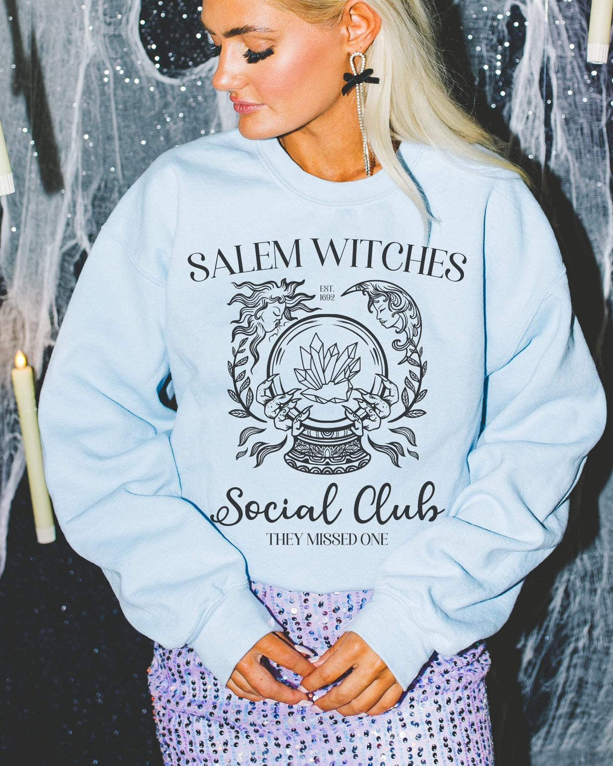 Salem Witches American History Shirt Womens History Spooky History Sweatshirt for Halloween Early US History 18th Century Social Studies Sweatshirt – Easygoing Wear · High-Quality Print