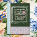 Second Grade Teacher Notebook Back to School Cute Second Grade Crew Floral Notebooks with Bow Cute Nineties Aesthetic Doodles Team Gift Graphic Tee – Soft Feel · Great Gift For Fans