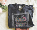 Colorful Math Teacher Tee Shirt for Back to School Cute Floral Matching Math Department TShirt with Bow Cute Nineties Aesthetic Doodles Graphic Tee – Soft Feel · Must-Have Style