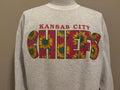 Vintage 90s Kansas City Chiefs 1994 NFL Football Sunflowers Crewneck Sweatshirt XL Sweatshirt – Soft Feel · High-Quality Print