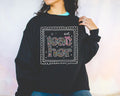 Colorful Art Teacher Sweatshirt for Back to School Cute Floral Matching Art Department Crewneck with Bow Cute Nineties Aesthetic Doodles Sweatshirt – Cozy Vibes · Must-Have Style
