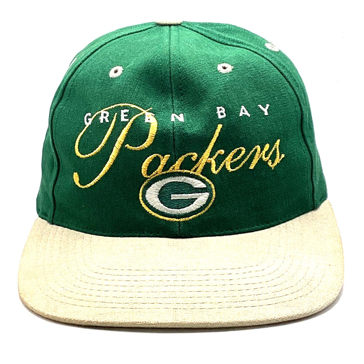 Vintage Green Bay Packers Script StrapBack Hat Cap Adjustable Nfl Graphic Tee – Easygoing Wear · Must-Have Style