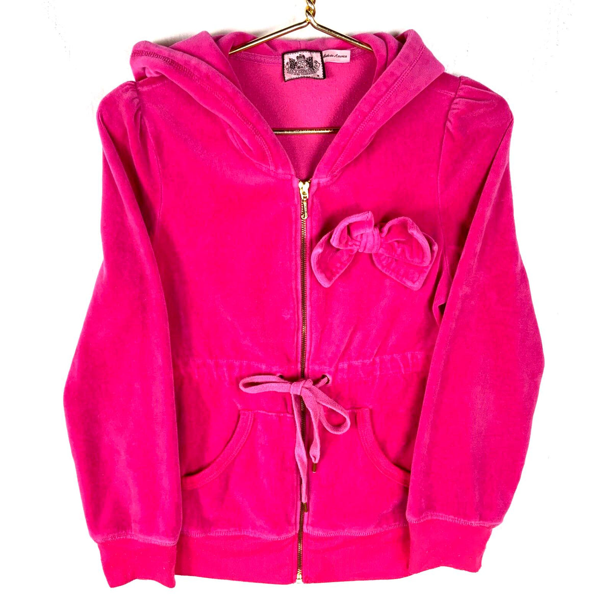 Y2k Juicy Couture Women39s Sweatshirt Hoodie Medium Pink Full Zip Hoodie – Fan Favorite · High-Quality Print