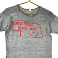Vintage 1970s Russell TShirt Womens Large Single Stitch Distressed Graphic Tee – Bold Style · Perfect For Daily Wear