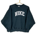 Vintage Nike Sweatshirt Crewneck Size Small Black Big Spell Out 90s Sweatshirt – Soft Feel · Must-Have Style