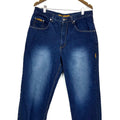 Y2K Vibes Baggy Jeans Denim Pants Size 36x32 Blue Streetwear Tote Bag – Aesthetic Look · High-Quality Print