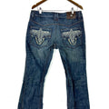 Y2K Antik Denim Jean Size 33 Blue Boot Cut Streetwear Graphic Tee – Fan Favorite · High-Quality Print