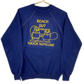 Vintage 1980s Chipmunk Sweatshirt Crewneck Size Medium Blue Friendship Wildlife Sweatshirt – Premium Graphic · High-Quality Print