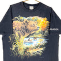 Vintage Alaskan Brown Bear TShirt XL Black Made Usa Single Stitch Wildlife 90s Graphic Tee – Everyday Comfort · Great Gift For Fans