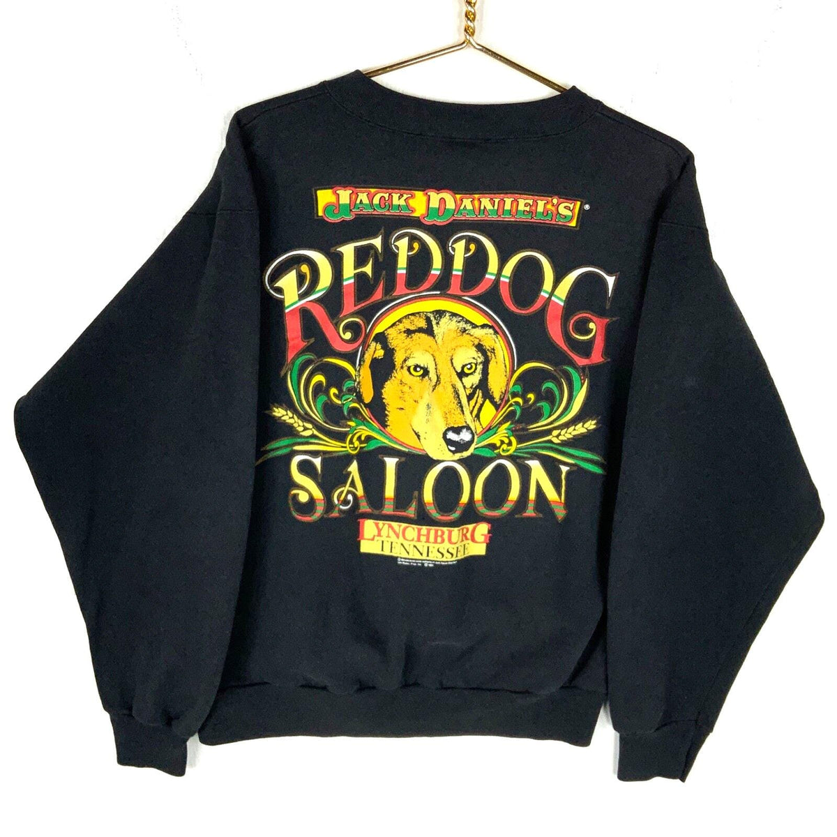 Vintage Jack Daniels Sweatshirt Crewneck Large Made Usa 1993 Red Dog Saloon 90s Sweatshirt – Soft Feel · Great Gift For Fans