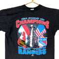 Vintage New York Rangers Starter Tshirt Large Black 1994 Nhl Stanley Champs 90s Graphic Tee – Easygoing Wear · Perfect For Daily Wear