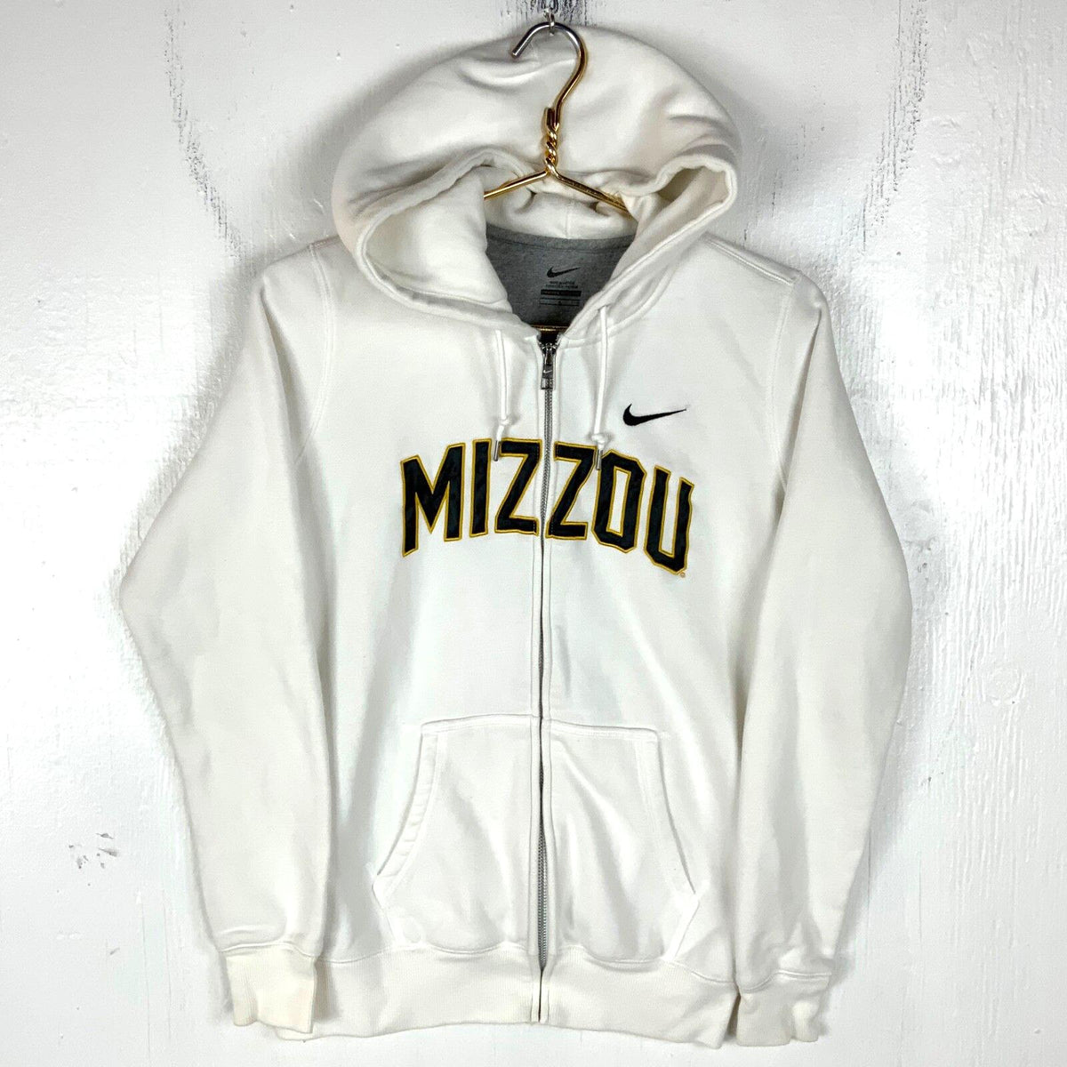 University of Missouri Nike Youth Sweatshirt Hoodie Large White Full Zip Ncaa Hoodie – Feel-Good Design · Perfect For Daily Wear