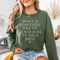 Funny Speech Therapy Sweatshirt for Speech Language Pathology Major Present for Future Speech Therapist Graduation Gift Back to School Sweatshirt – Fan Favorite · Trending Graphic Apparel