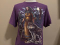 Vintage 2000s Native American Tribal Wolves Wildlife Tshirt L Graphic Tee – Soft Feel · Great Gift For Fans