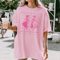 Cute Lesbian LGBTQ Tee Shirt with Hearts Hot Pink Aesthetic Gay Rights TShirt Equal Rights 90s TShirt for Feminist Women39s History Tee Graphic Tee – Bold Style · Must-Have Style