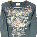 Vintage Y2k Edista Long Sleeve Shirt Women39s Medium Black Made Usa Graphic Tee – Feel-Good Design · Top Pick For Any Outfit