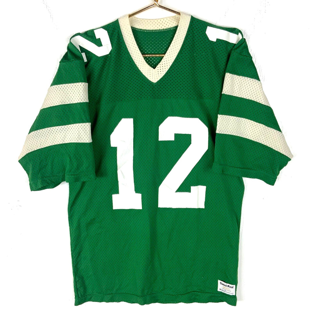 Vintage Philadelphia Eagles Jersey Medium Green Randall Cunningham Sand Knit 12 Jersey – Bold Style · Perfect For Daily Wear