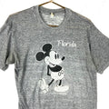 Vintage Mickey Mouse Disney TShirt Large Gray Cartoon Distressed 1970s Graphic Tee – Fan Favorite · High-Quality Print