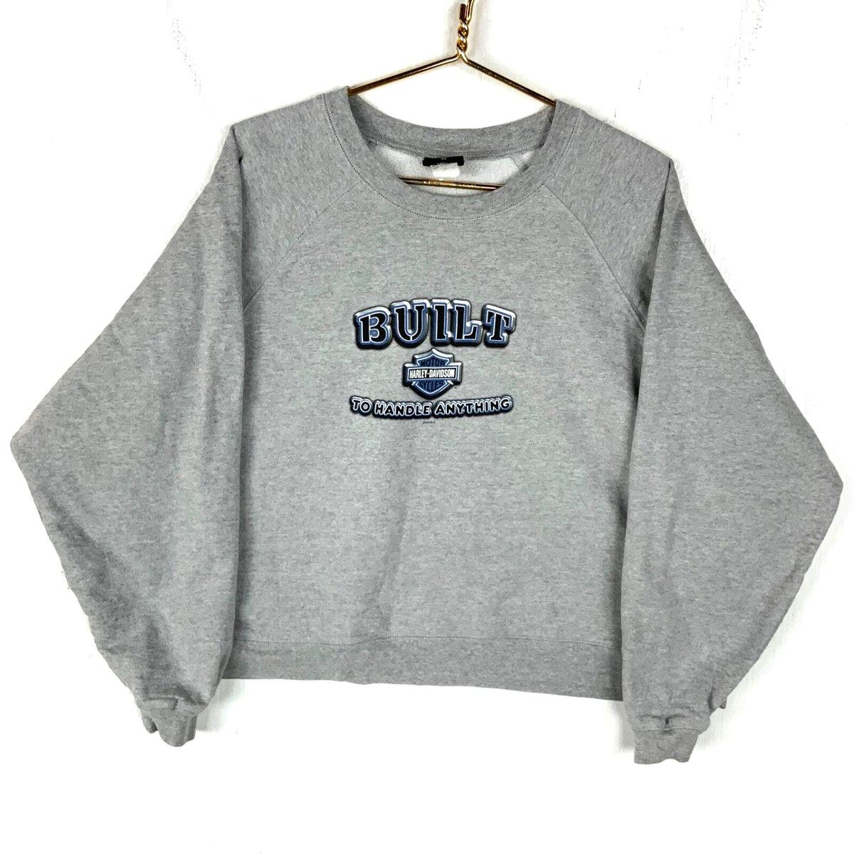 Vintage Y2K Harley Davidson Women39s Sweatshirt Crewneck XL Gray North Carolina Sweatshirt – Warm & Stylish · Trending Graphic Apparel