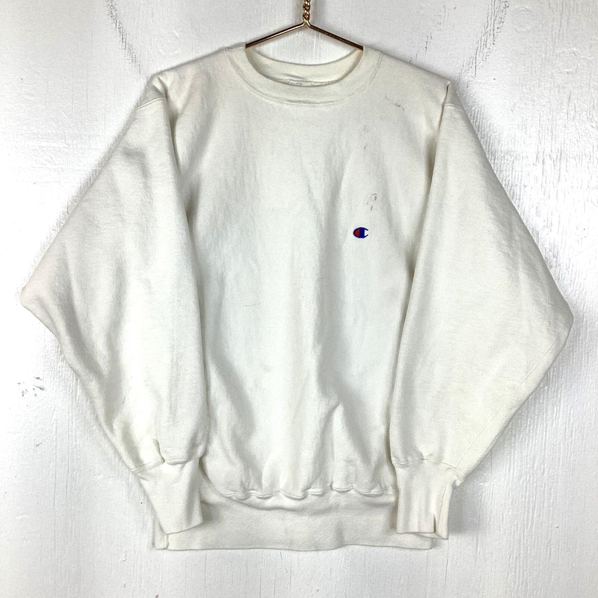 Vintage Champion Reverse Weave Sweatshirt Crewneck Size XL White Made In Usa Sweatshirt – Feel-Good Design · High-Quality Print