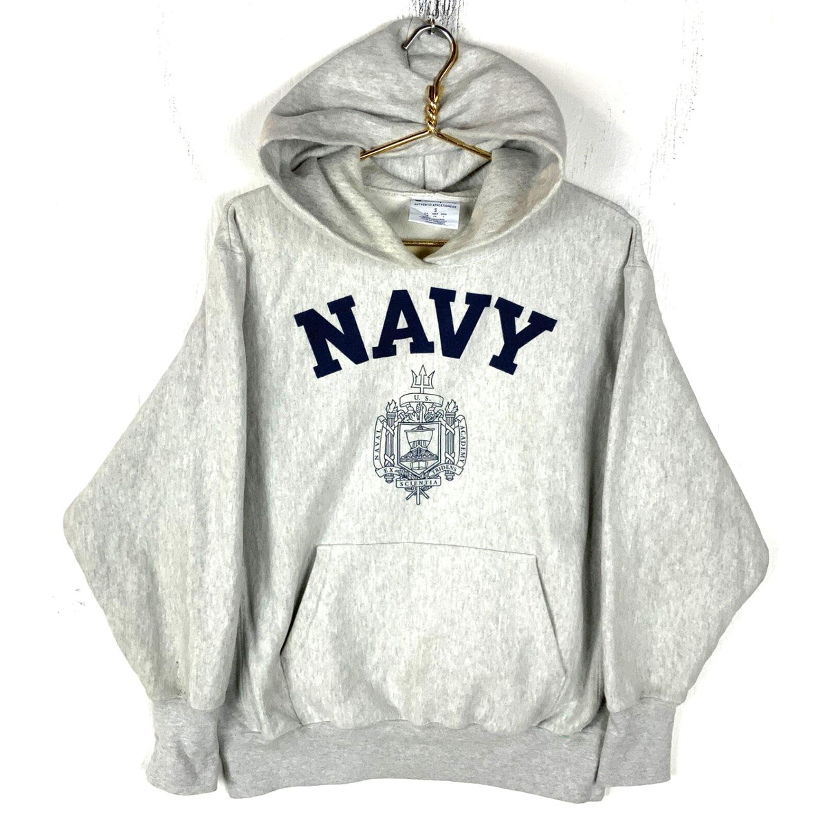 Vintage Us Naval Academy Champion Sweatshirt Hoodie Size Small Gray Hoodie – Aesthetic Look · High-Quality Print