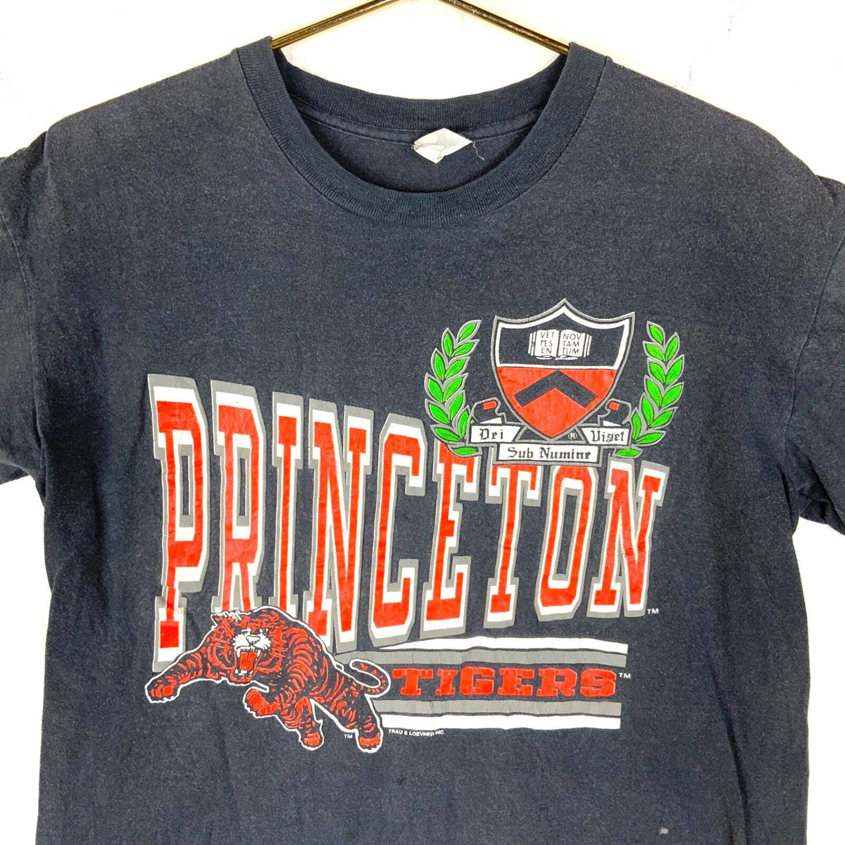 Vintage Princeton Tigers Tshirt Large Black Single Stitch Made Usa Ncaa 1980s Graphic Tee – Cozy Vibes · Great Gift For Fans