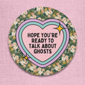Ghost History Sticker for Historian Who Loves Spooky History Stories About American Hauntings or Ghosts European History Social Studies Graphic Tee – Easygoing Wear · High-Quality Print