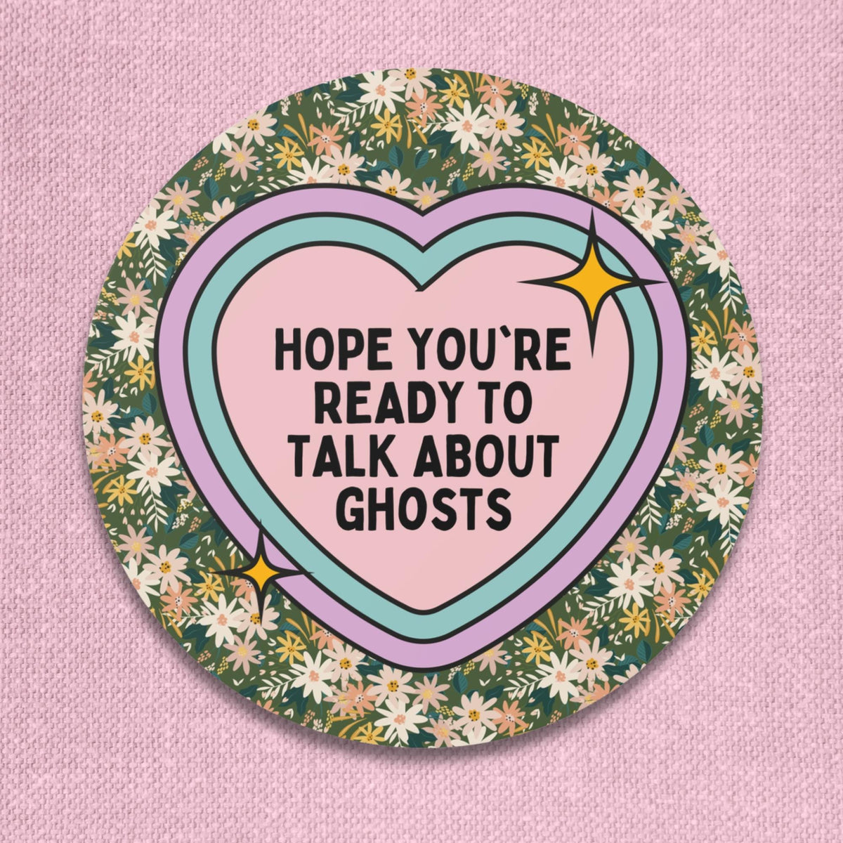 Ghost History Sticker for Historian Who Loves Spooky History Stories About American Hauntings or Ghosts European History Social Studies Graphic Tee – Easygoing Wear · High-Quality Print
