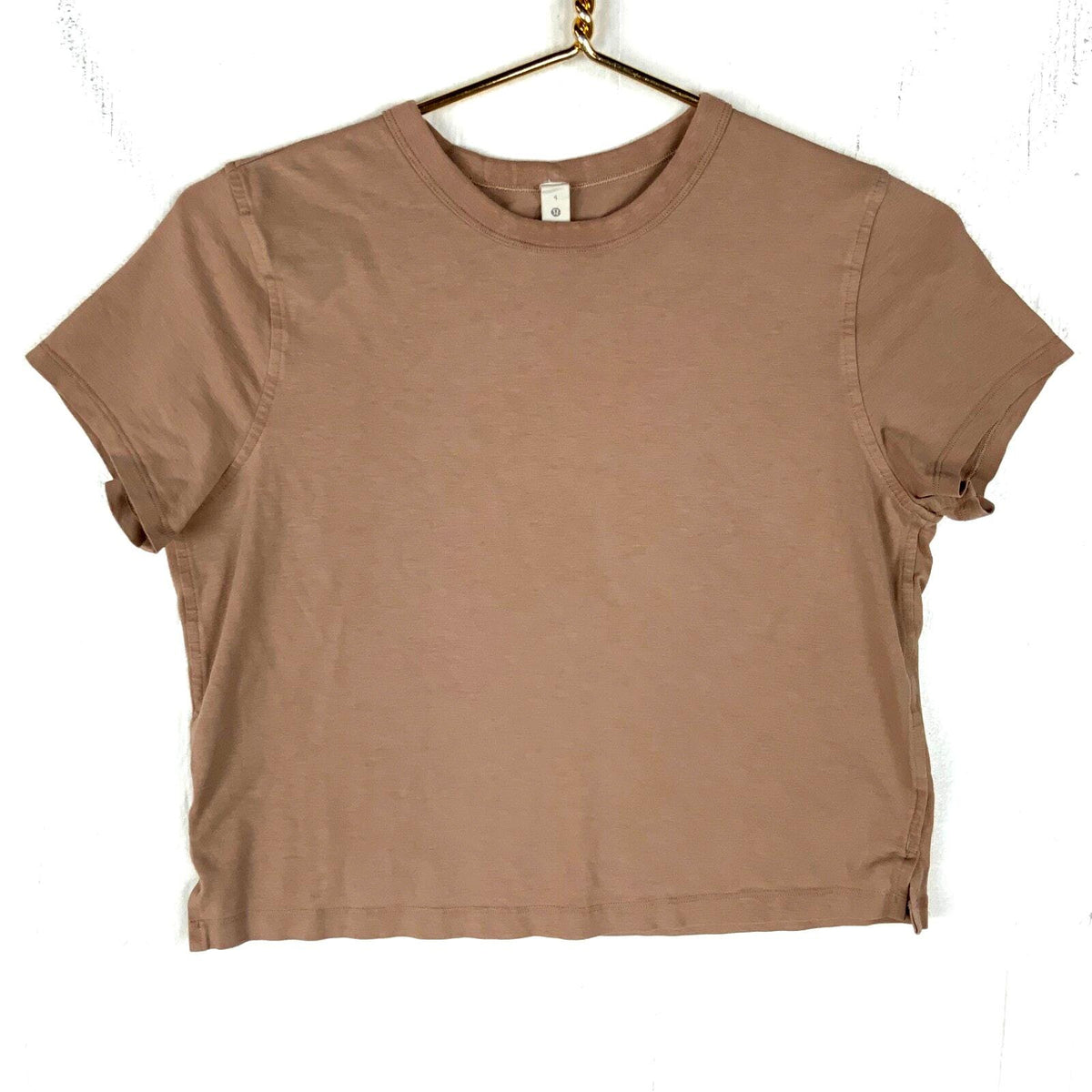 Lululemon Women39s Cates TShirt Small Beige Workout Athletic Graphic Tee – Cozy Vibes · Top Pick For Any Outfit