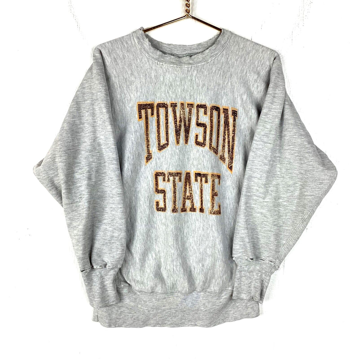 Vintage Champion Reverse Weave Towson State Sweatshirt Crewneck Size Large Grey Sweatshirt – Feel-Good Design · Trending Graphic Apparel