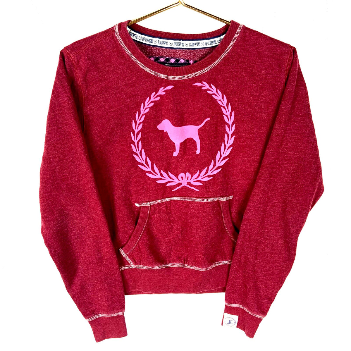 Victoria39s Secret Pink Women39s Sweatshirt Crewneck XS Red 2008 Sweatshirt – Bold Style · Perfect For Daily Wear