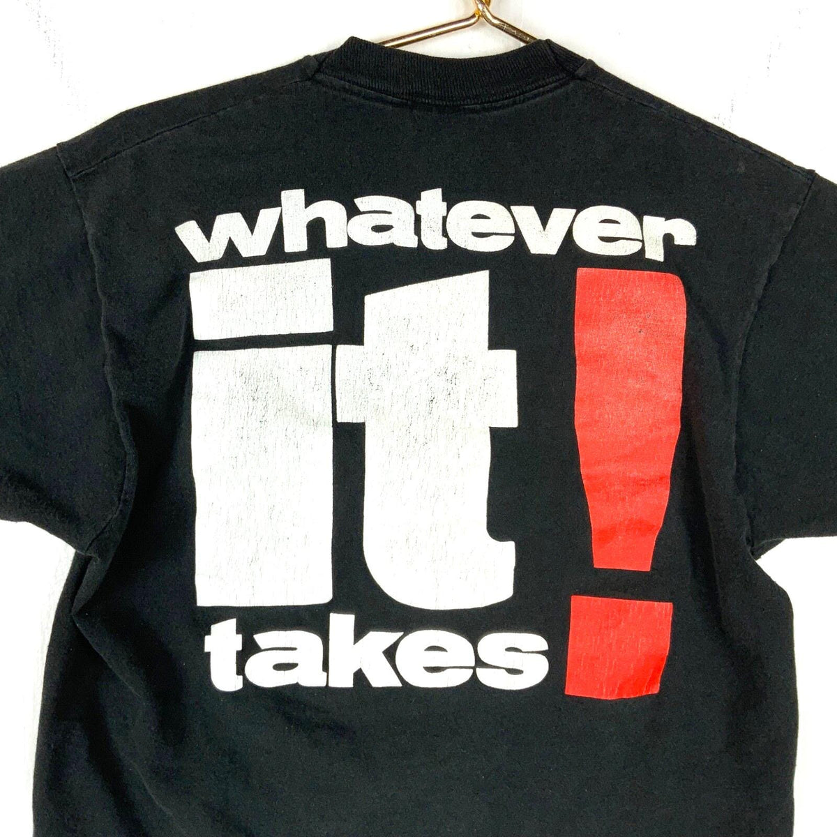 Vintage Montgomery Ward TShirt Medium Made Usa Single Stitch Whatever It Takes Graphic Tee – Warm & Stylish · Great Gift For Fans