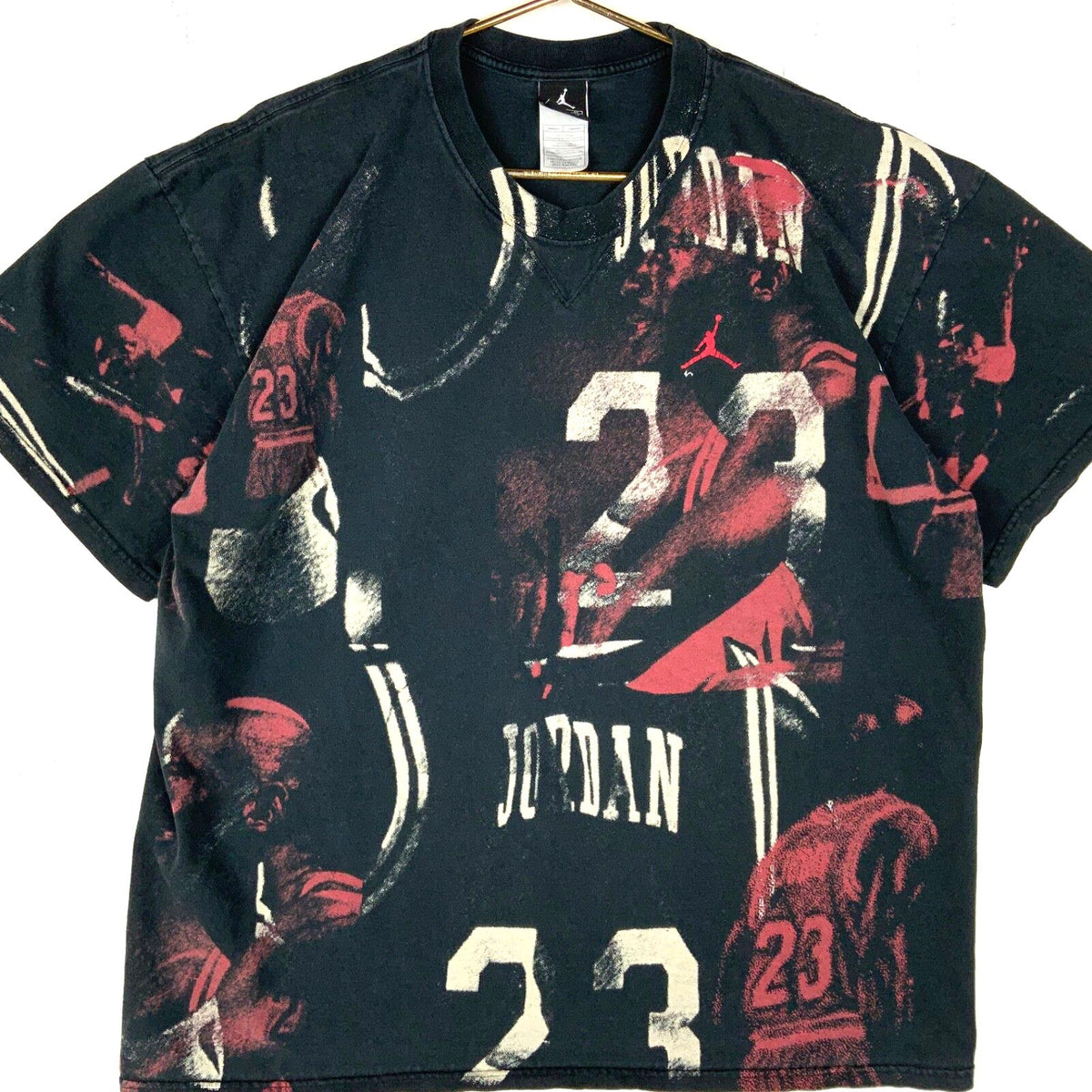 Y2K Air Jordan TShirt Size XL Black Nba Michael Jordan All Over Print Graphic Tee – Fan Favorite · Great Gift For Fans